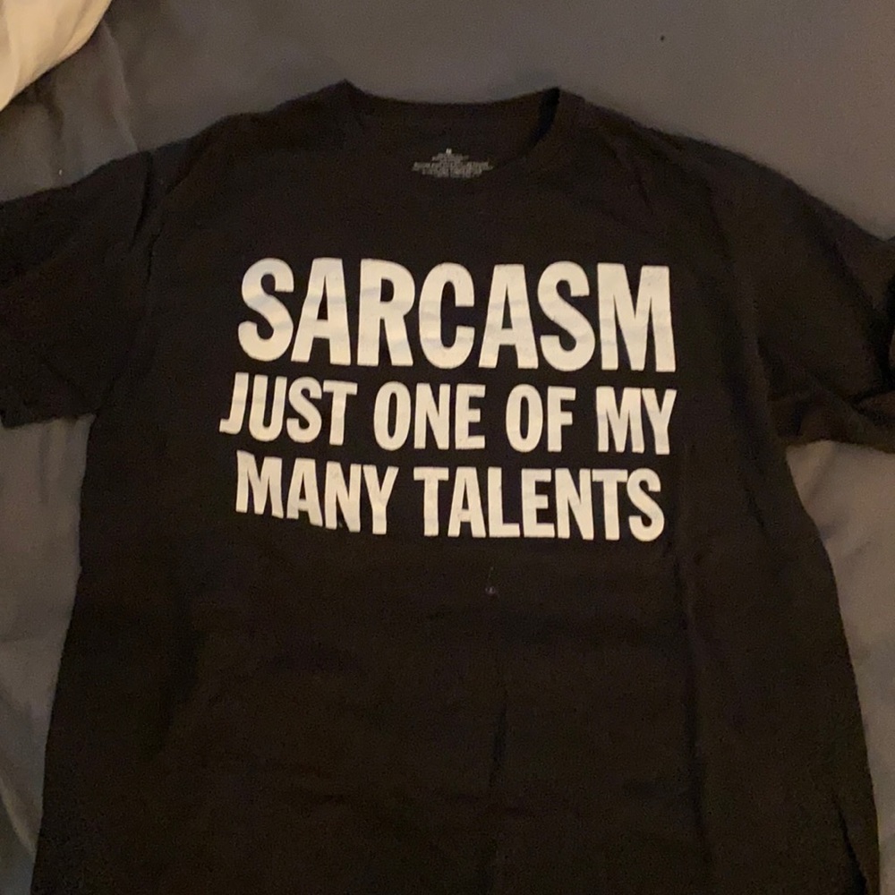 Black t shirt